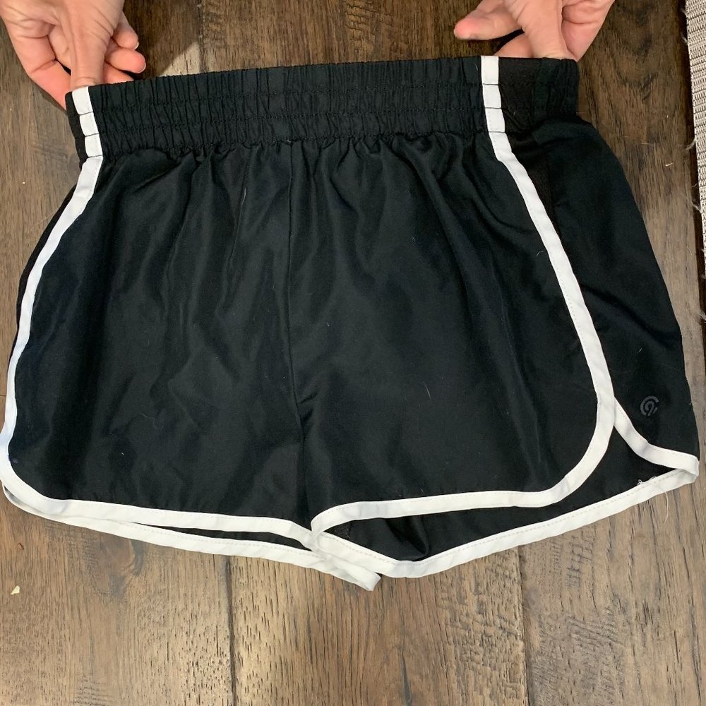 Champion Girls Black Running Shorts!